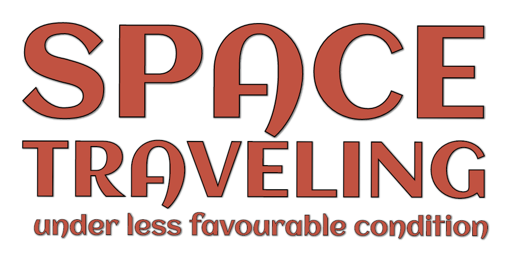 Space Traveling Under Less Favourable Condition - Logo of the indie platform adventure game